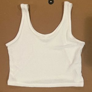 Hollister terry cloth tank top